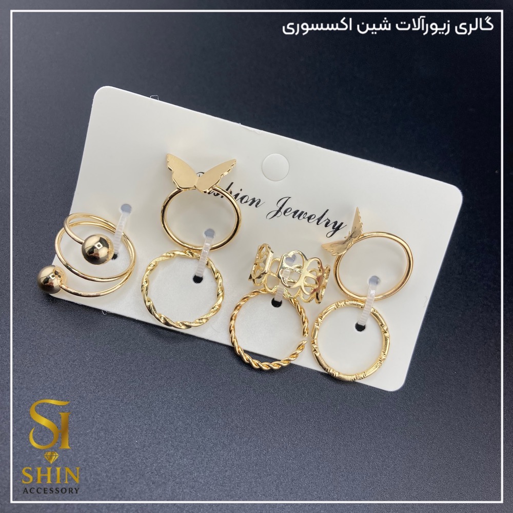 پک انگشتر زنانه کد paz02