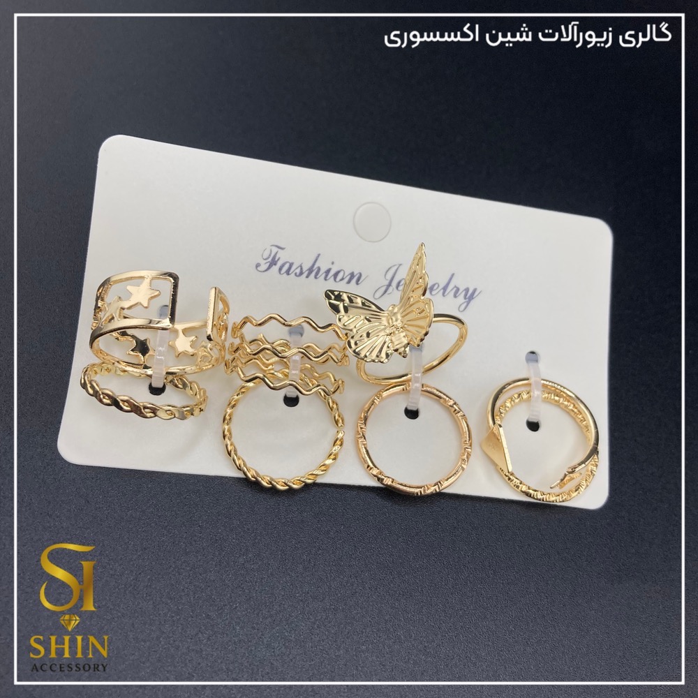 پک انگشتر زنانه کد paz04