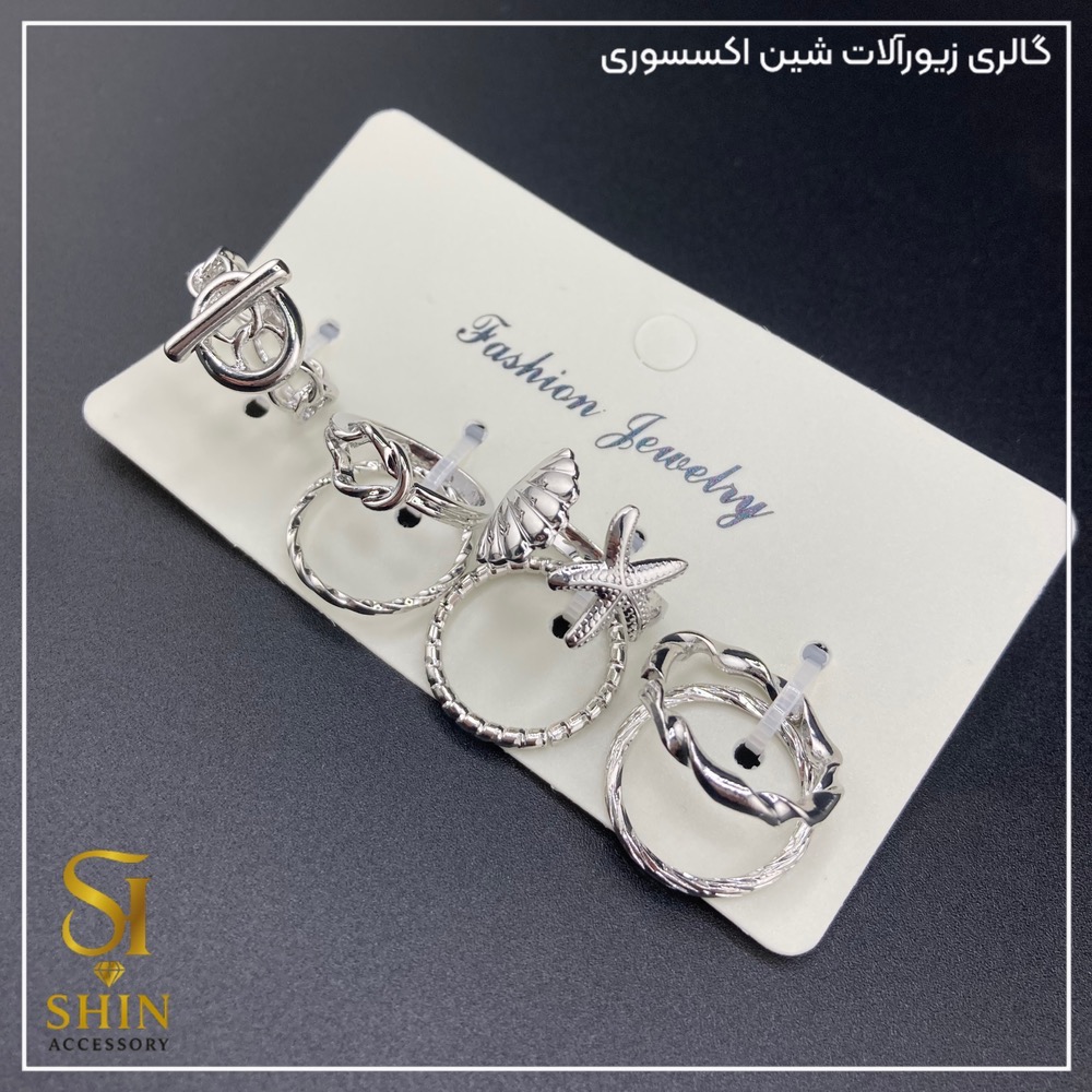پک انگشتر زنانه کد paz07