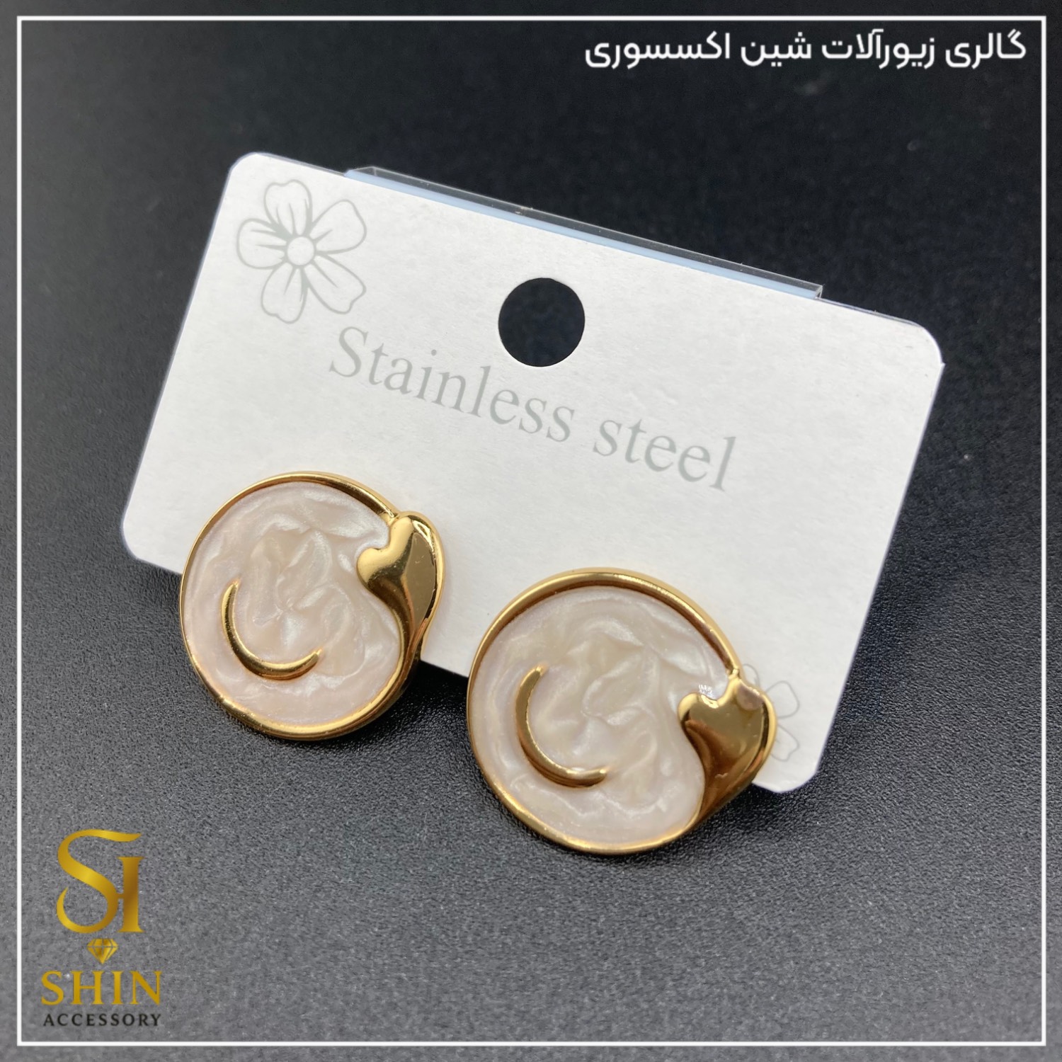 گوشواره میناکاری شده کدgzm385
