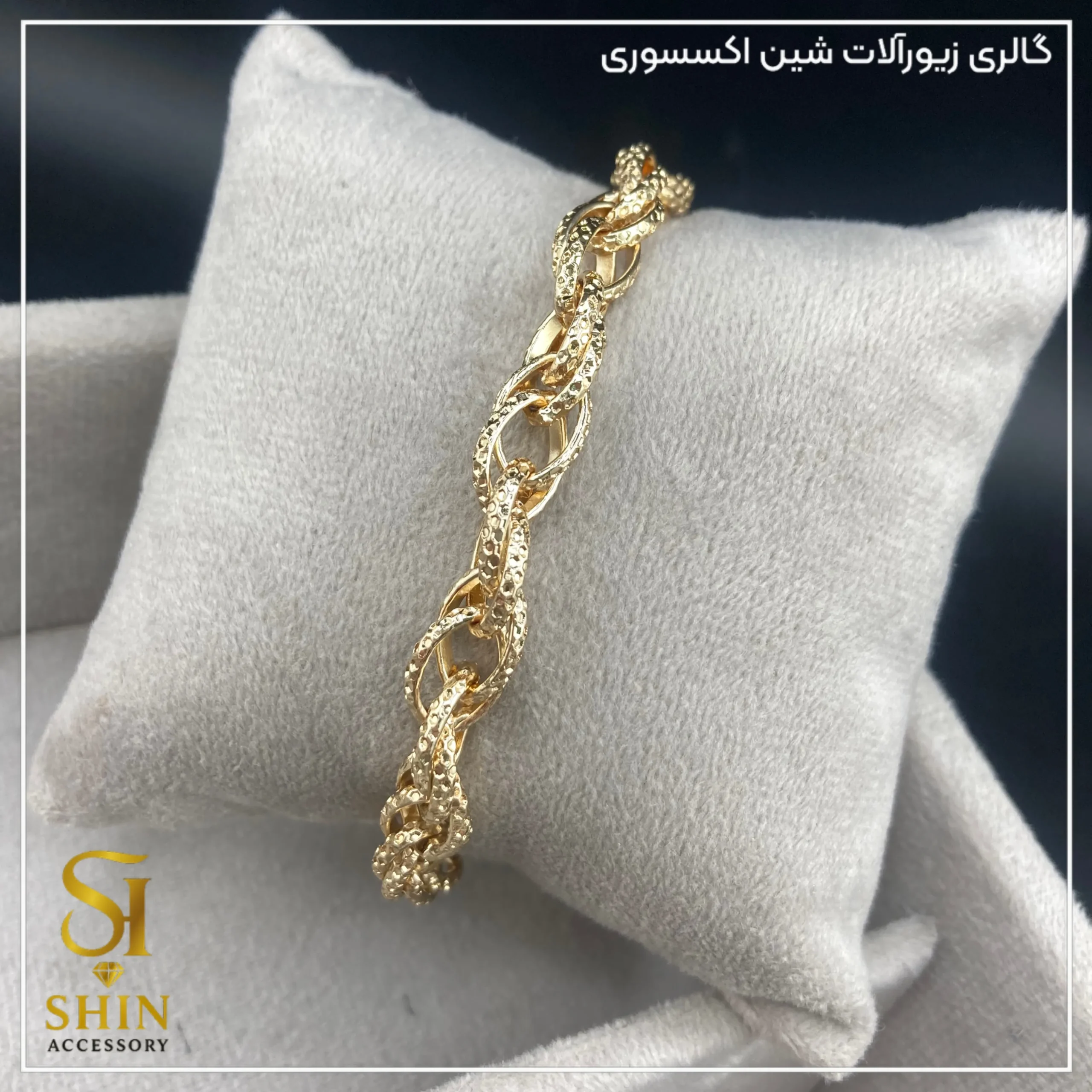 دستبند زنانه استیل کد dz1002