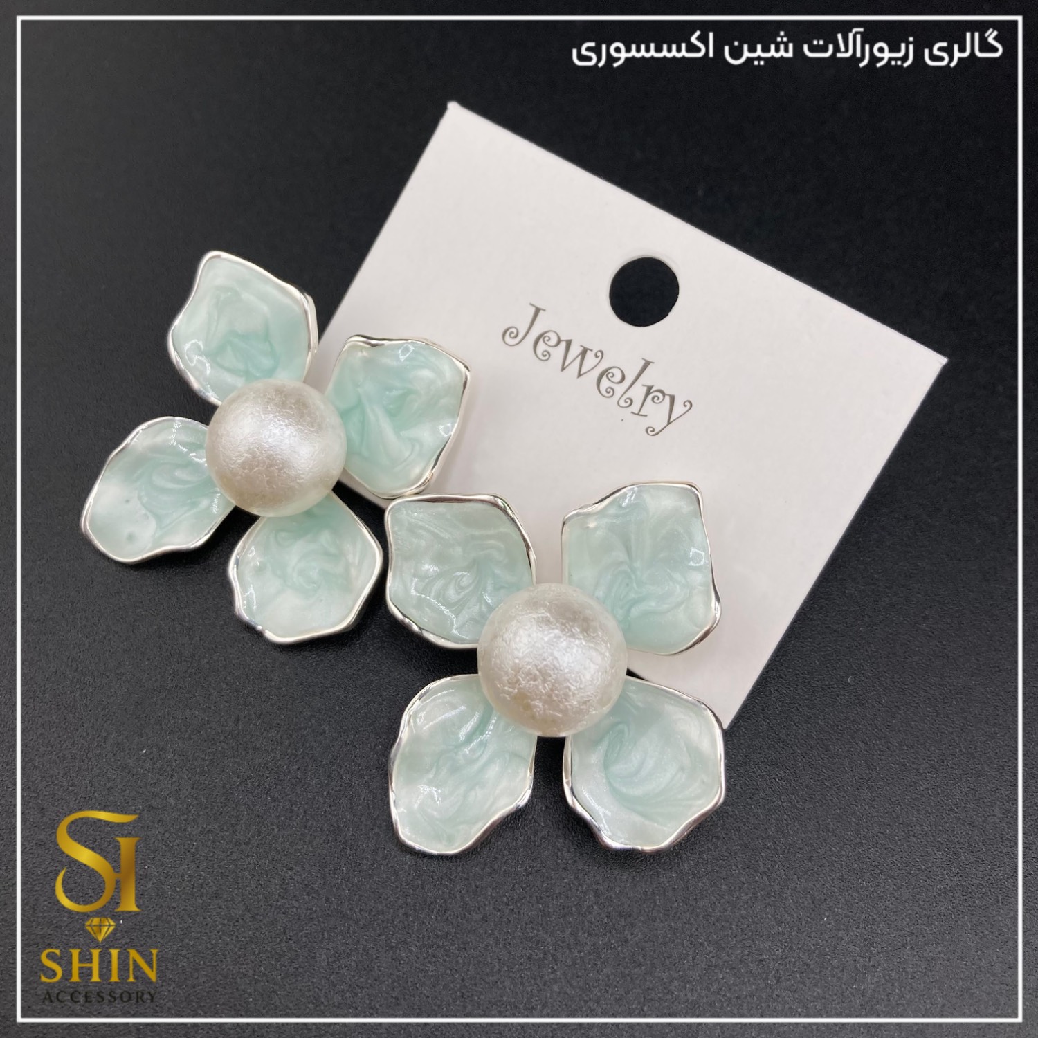 گوشواره میناکاری شده کد gzm181