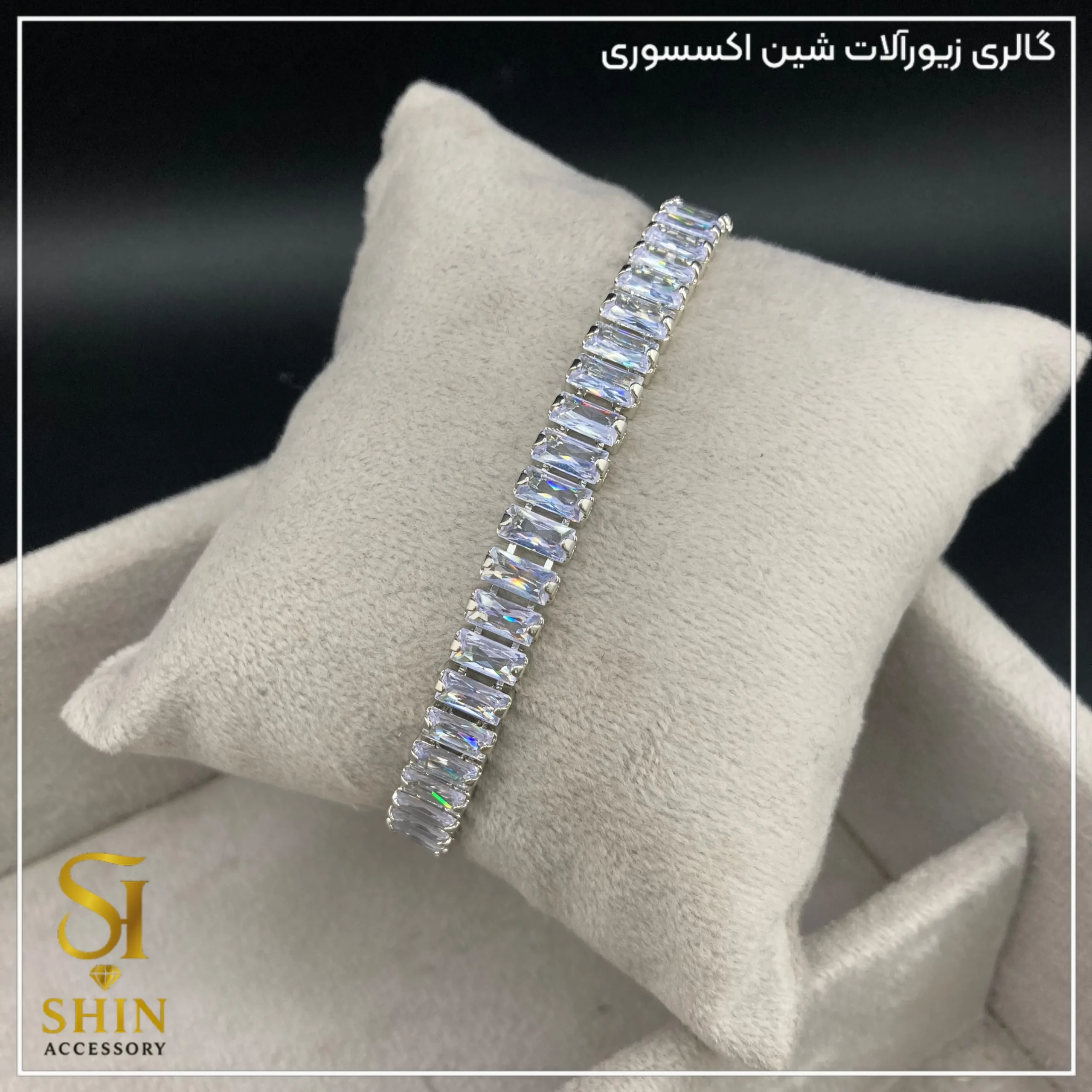 دستبند زنانه استیل کد dz10025