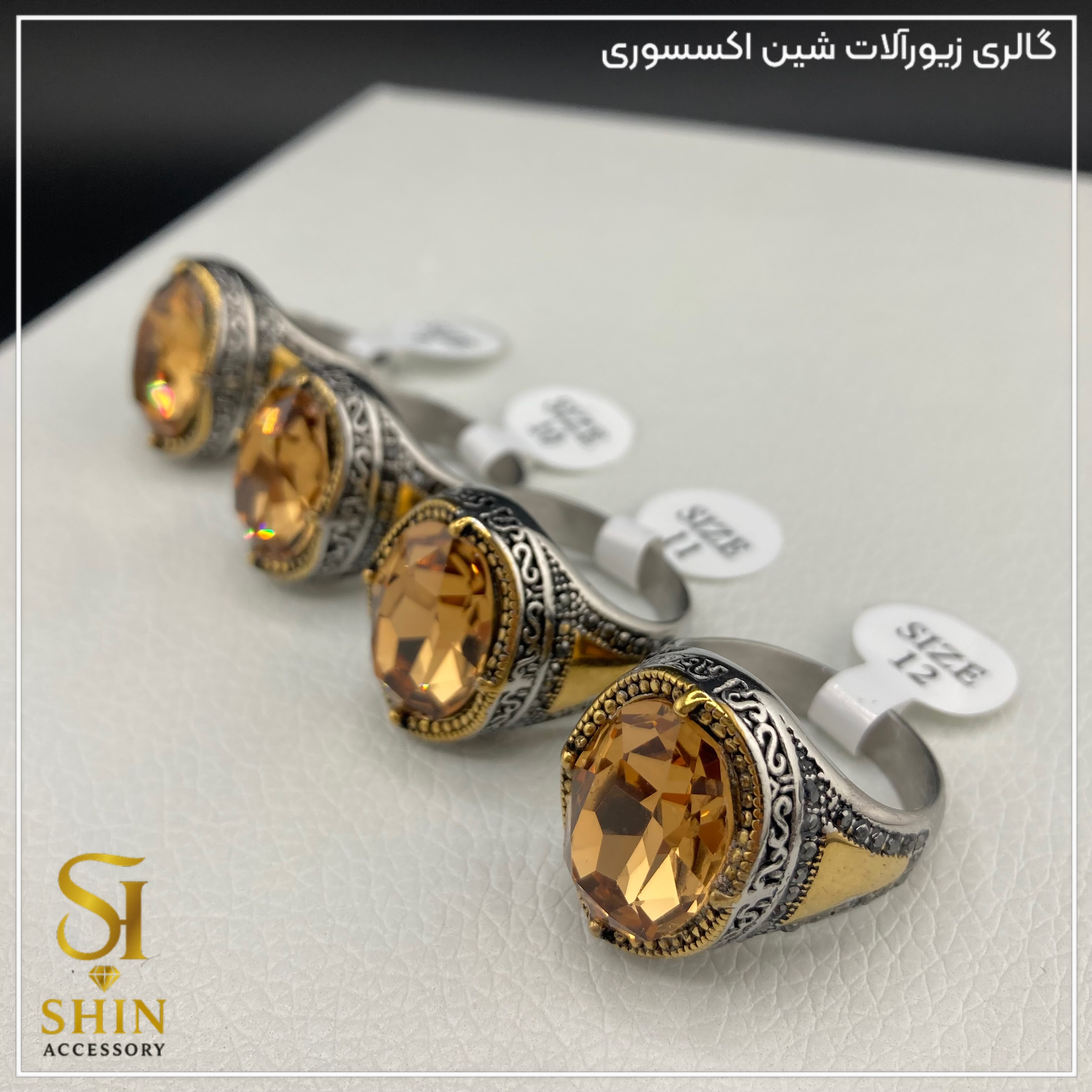 انگشتر مردانه کد am117