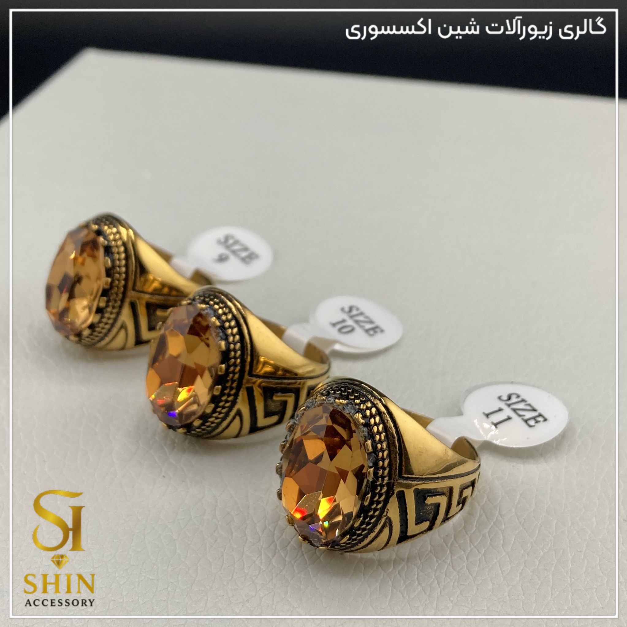 انگشتر مردانه‌ کد 57