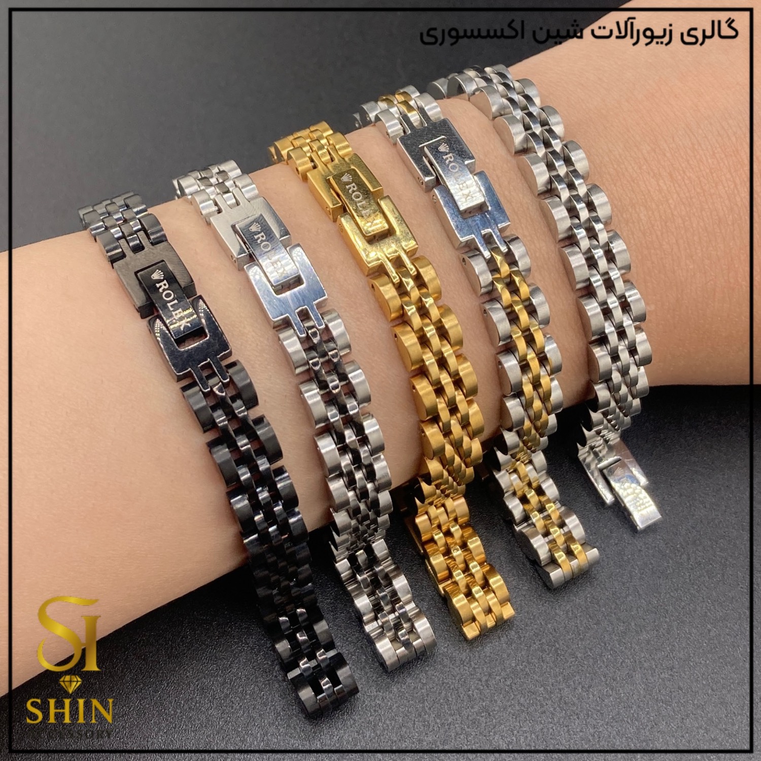 دستبند رولکس کد dr07