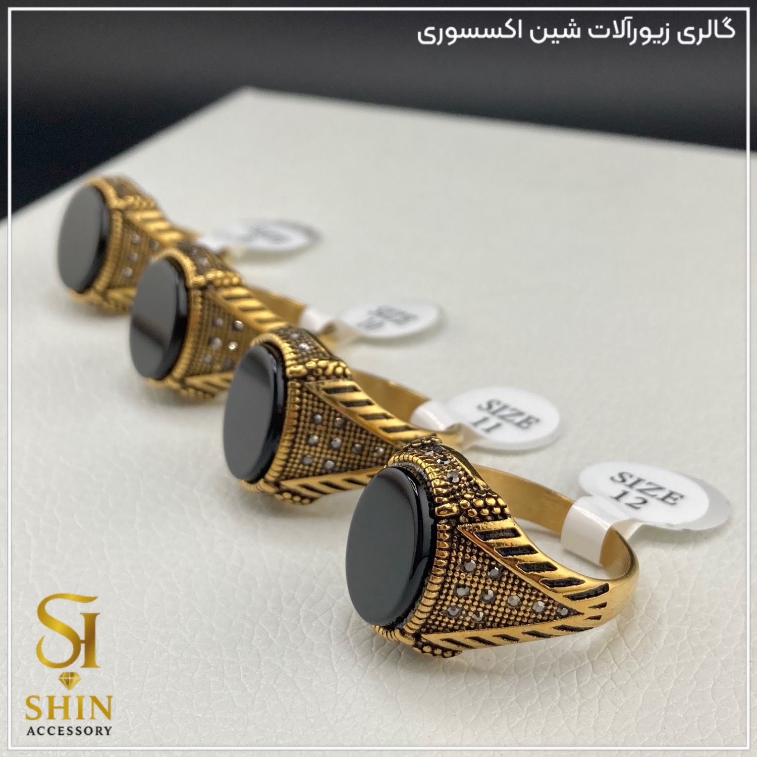 انگشتر مردانه کد am03.