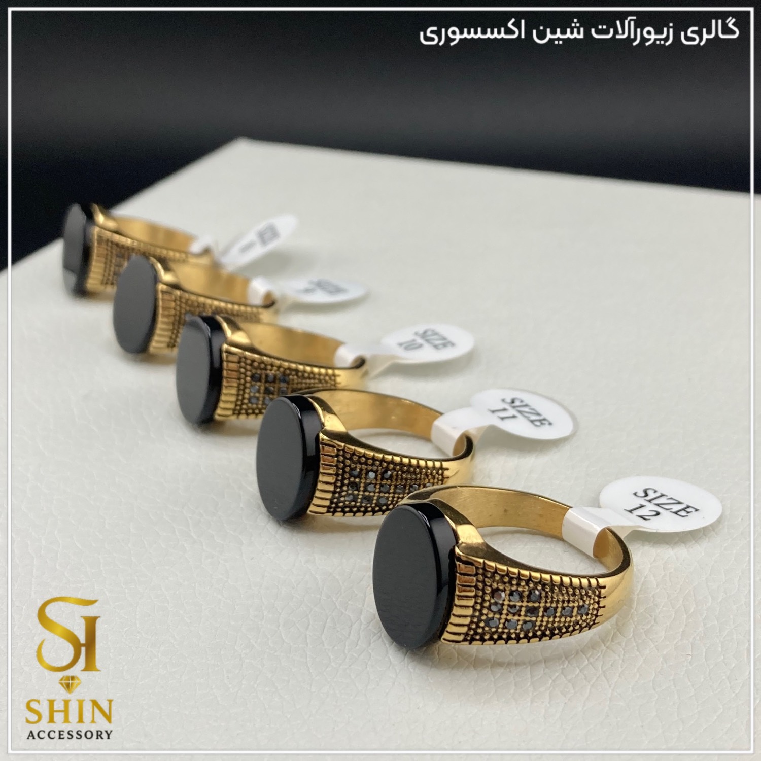 انگشتر مردانه کد am08