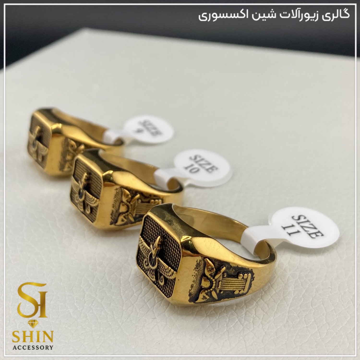 انگشتر مردانه کد am11