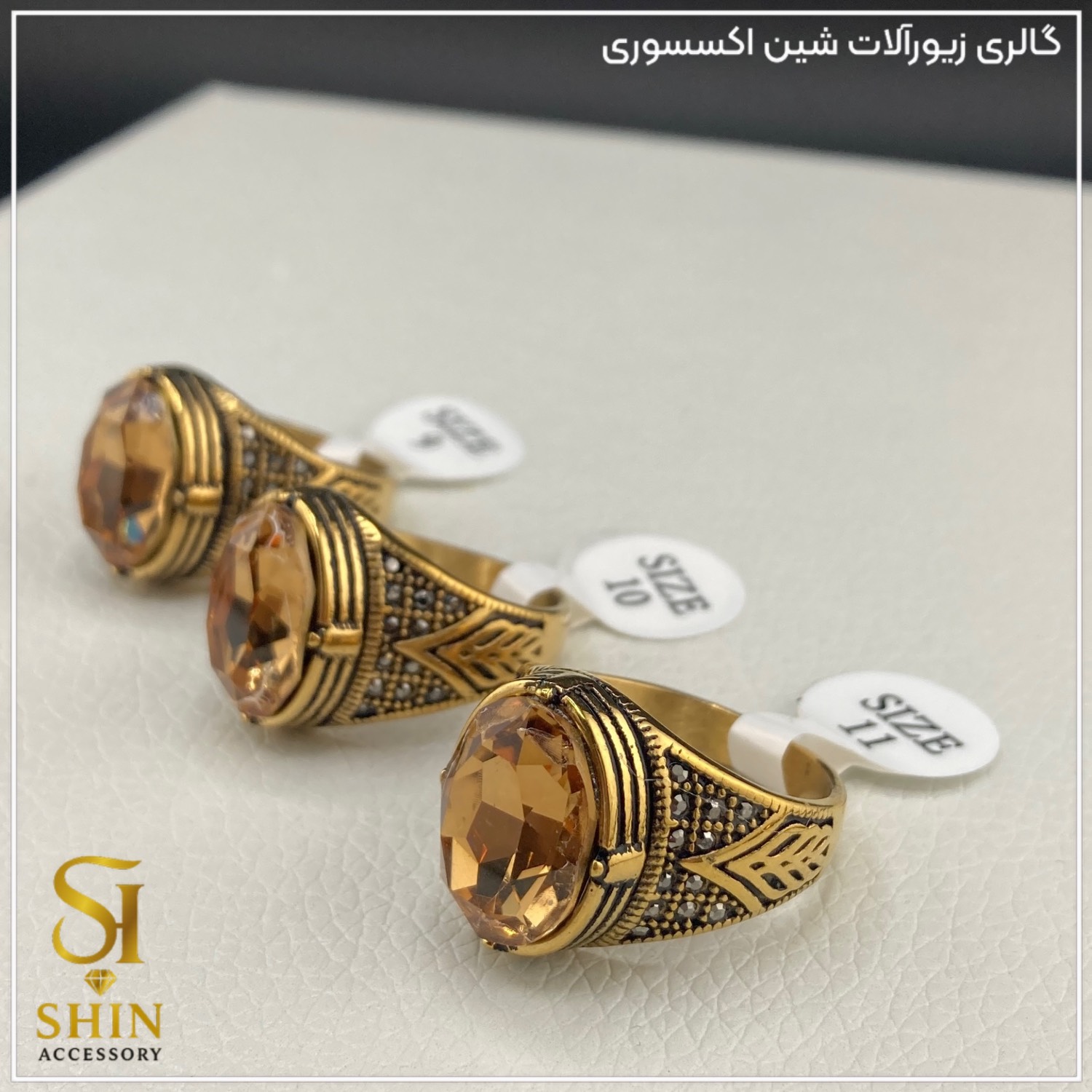 انگشتر مردانه کد am34