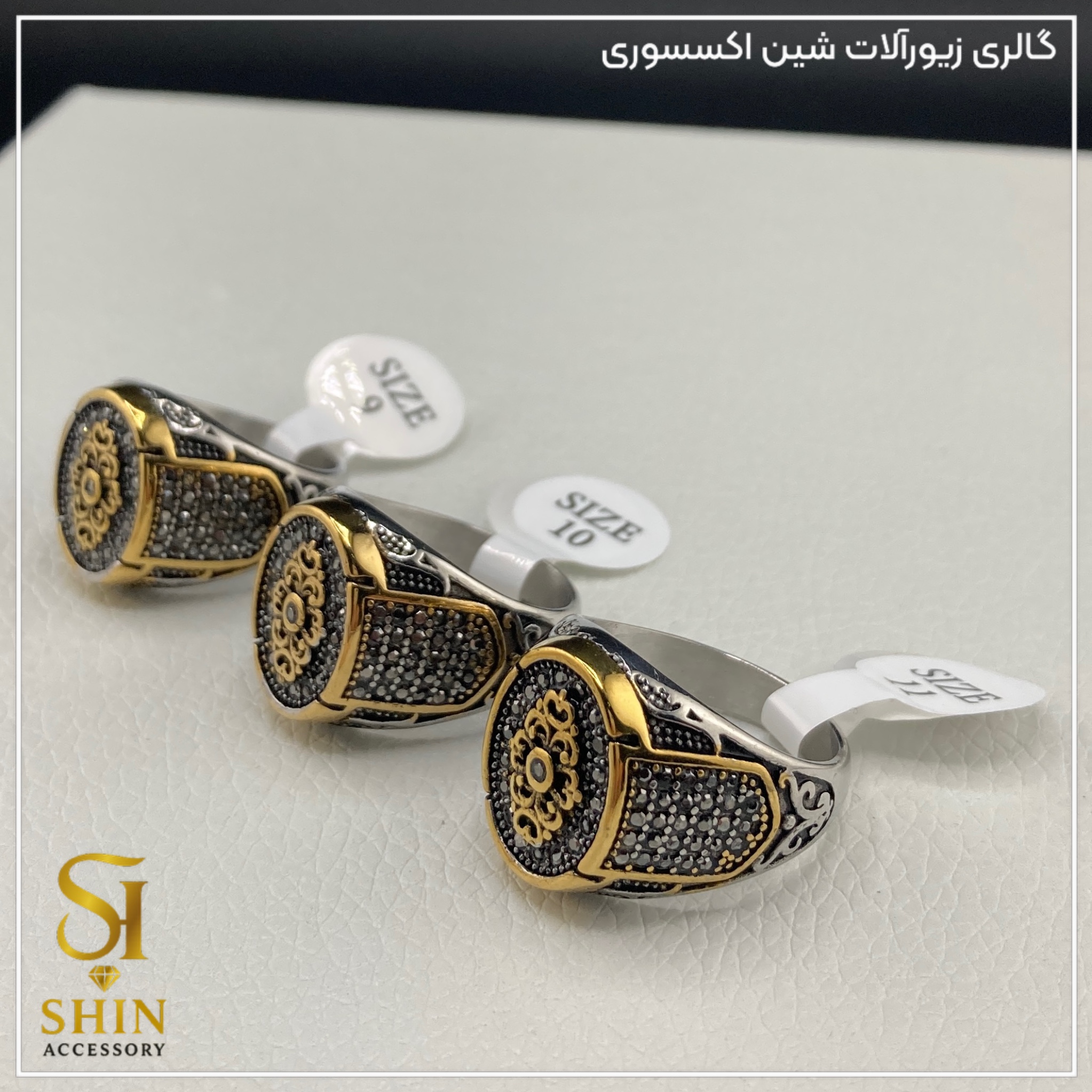 انگشتر مردانه کد am66