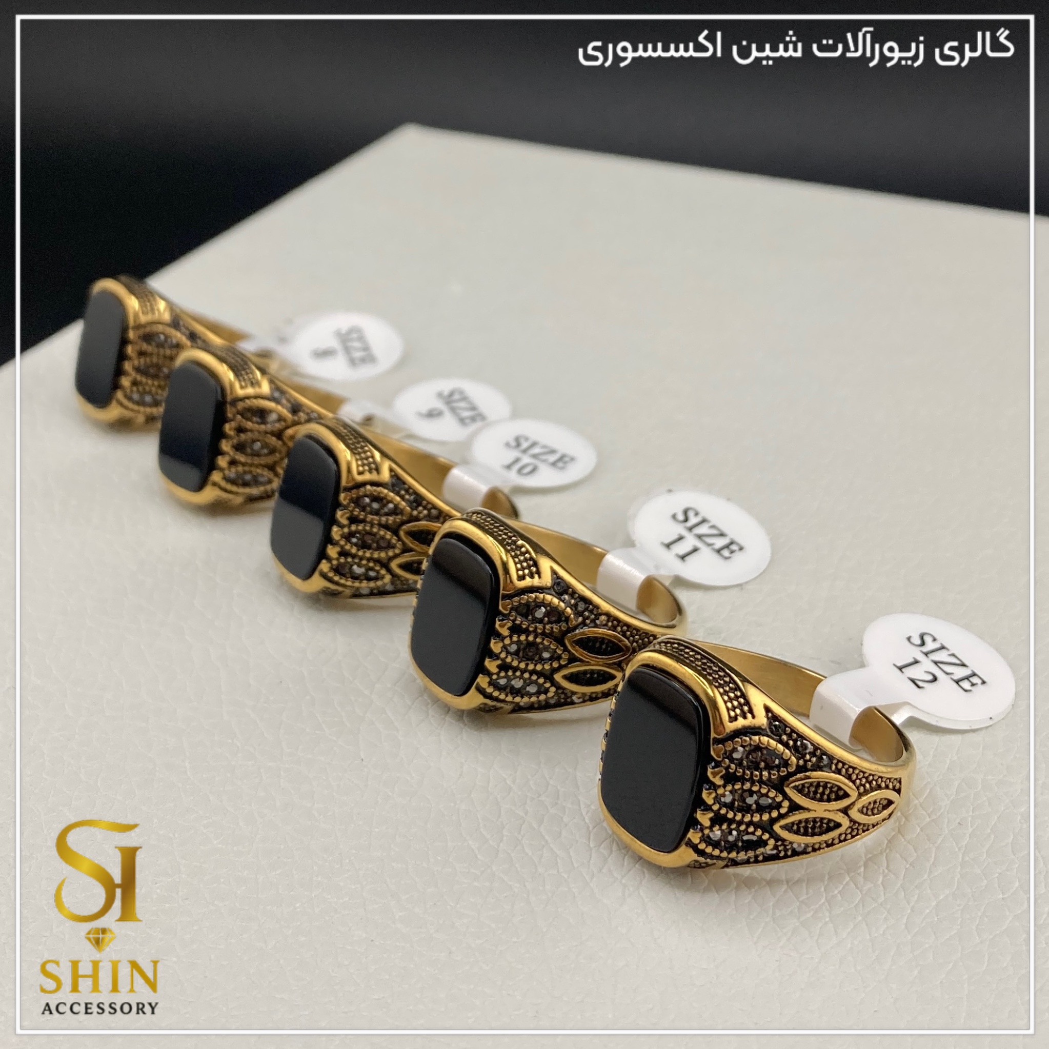 انگشتر مردانه کد am42