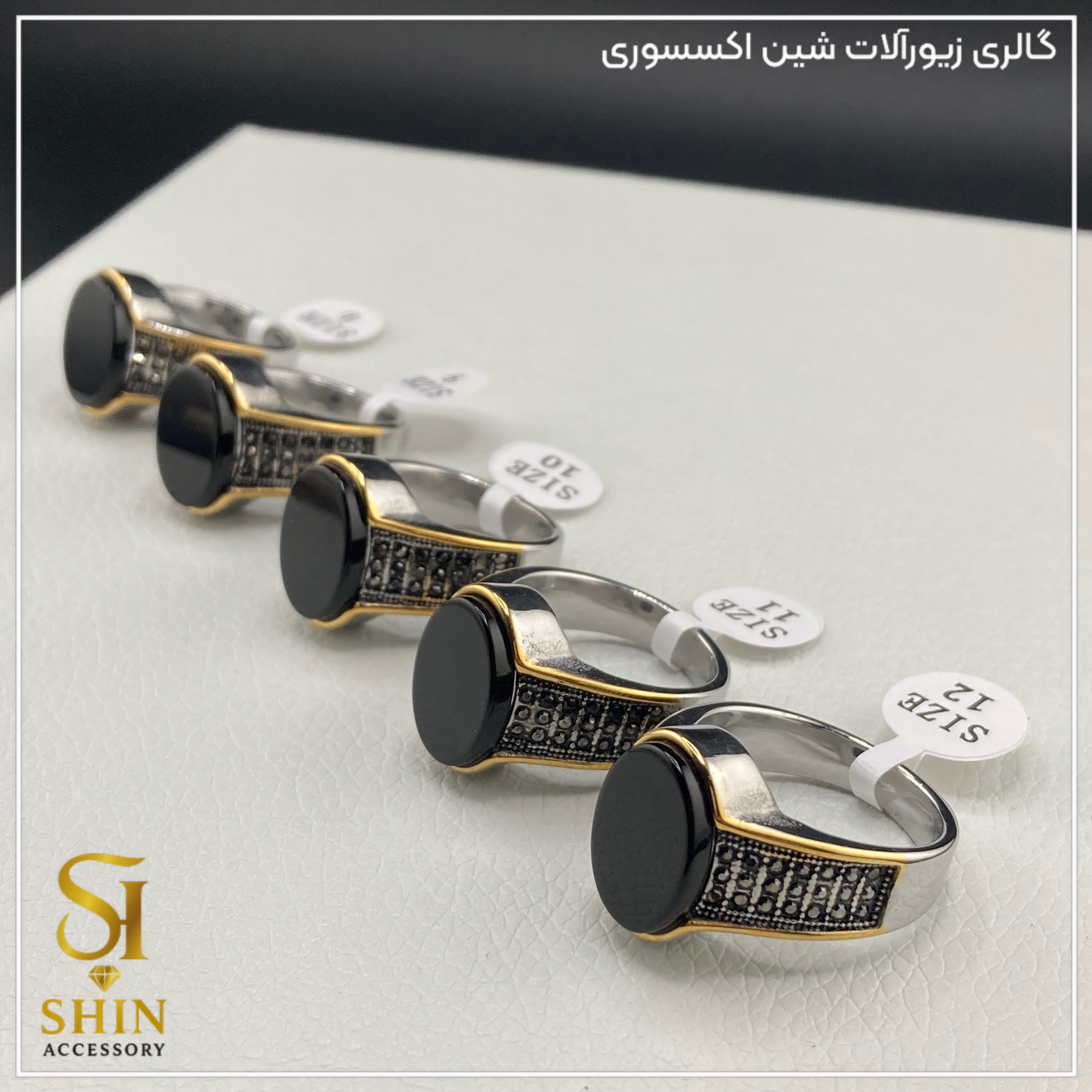 انگشتر مردانه کد am48