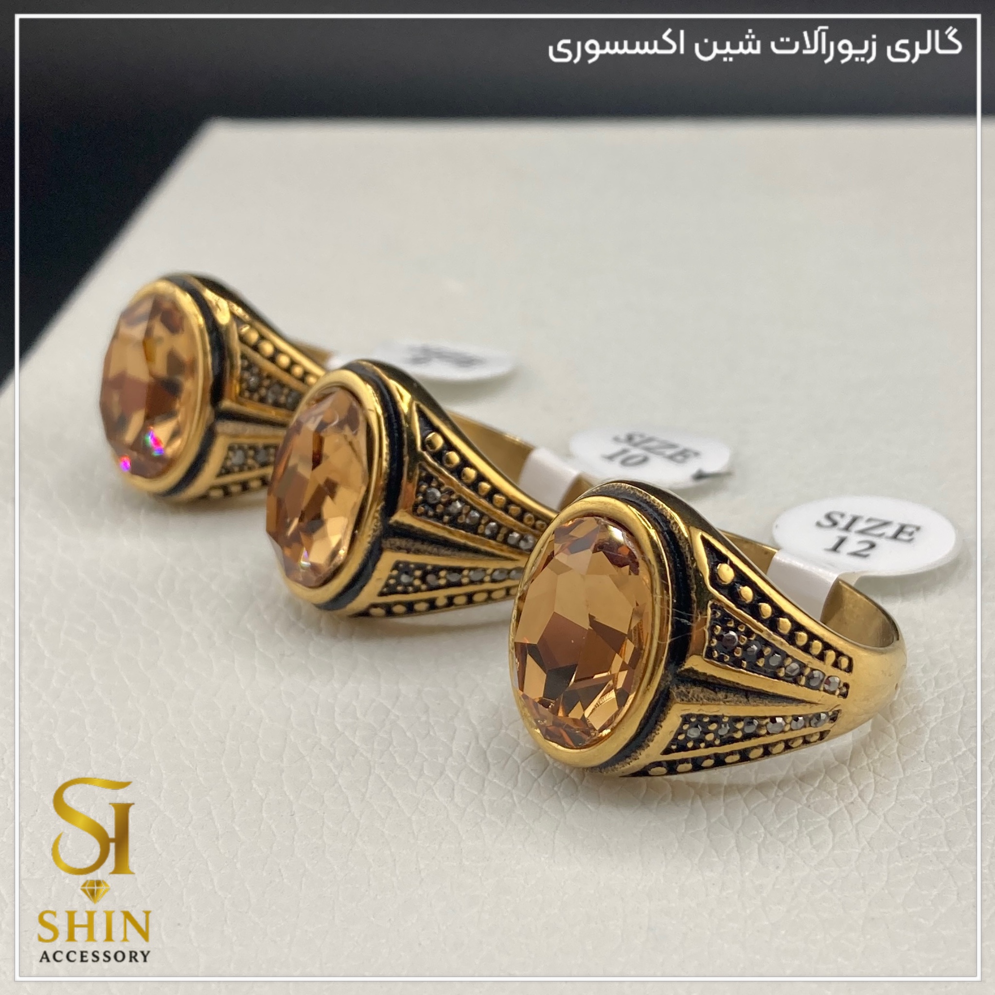 انگشتر مردانه کد am83