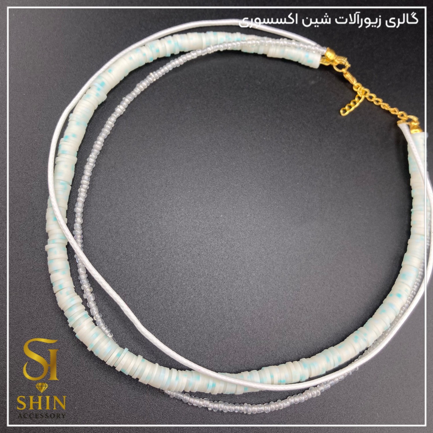 گردنبند فیمو کد gf18
