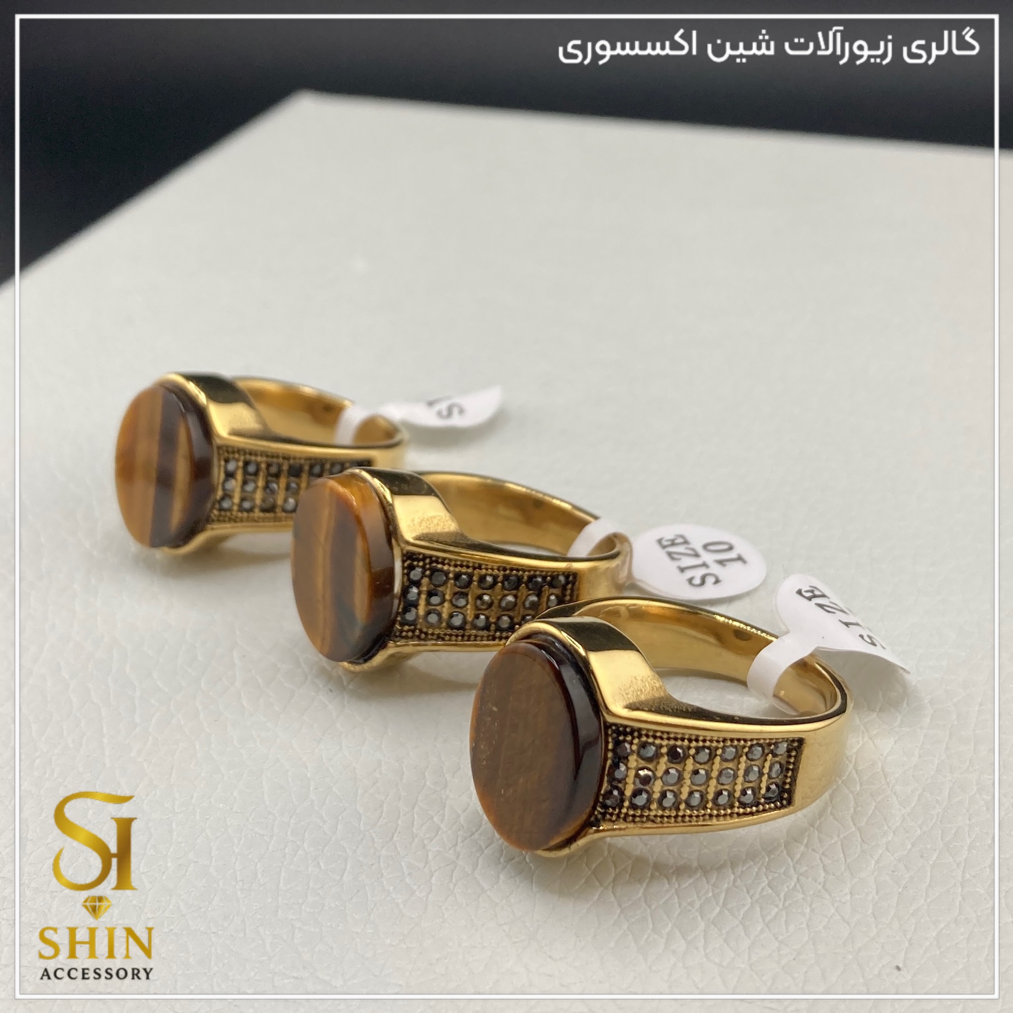 انگشتر مردانه کد am43