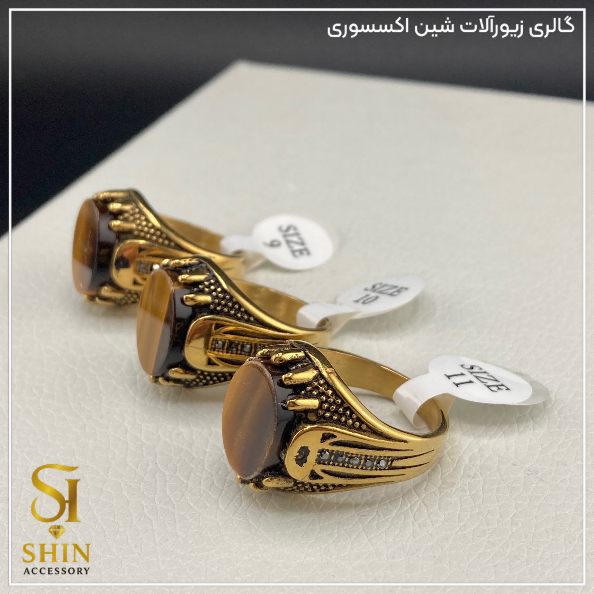 انگشتر مردانه کد am100