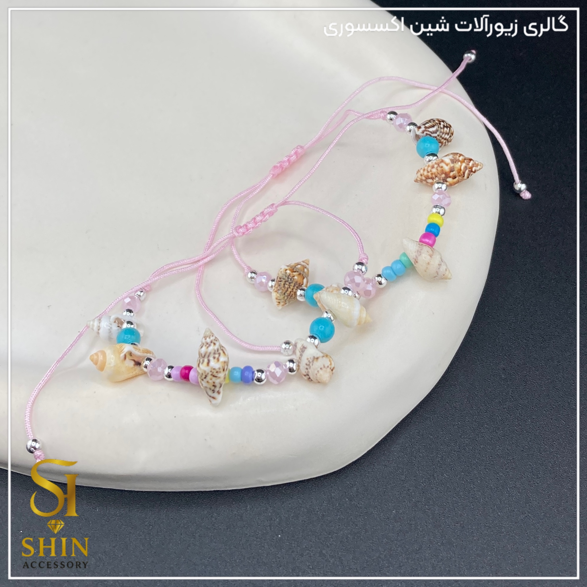 دستبند مهره‌ای کد dm06