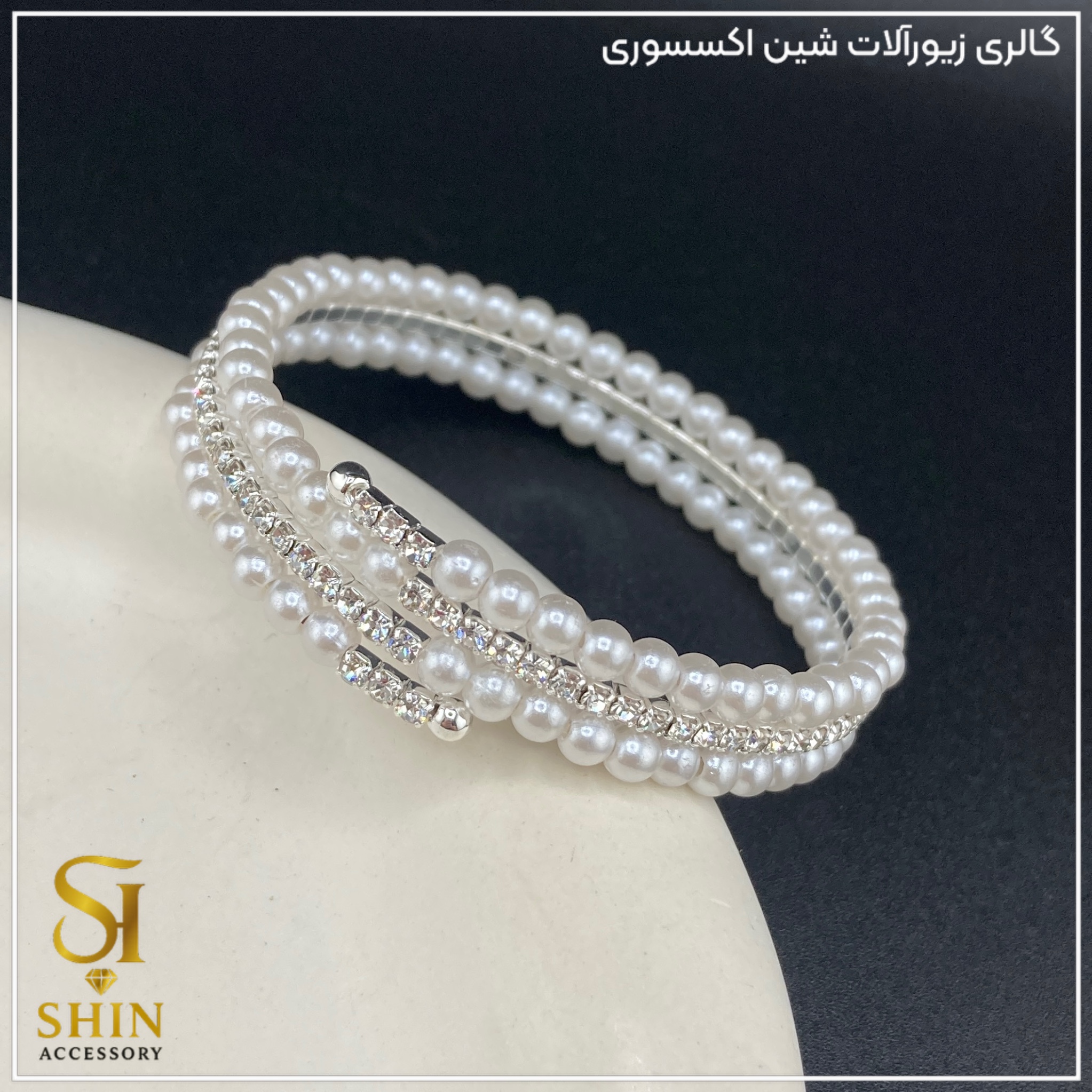 دستبند جواهری کد dzj05