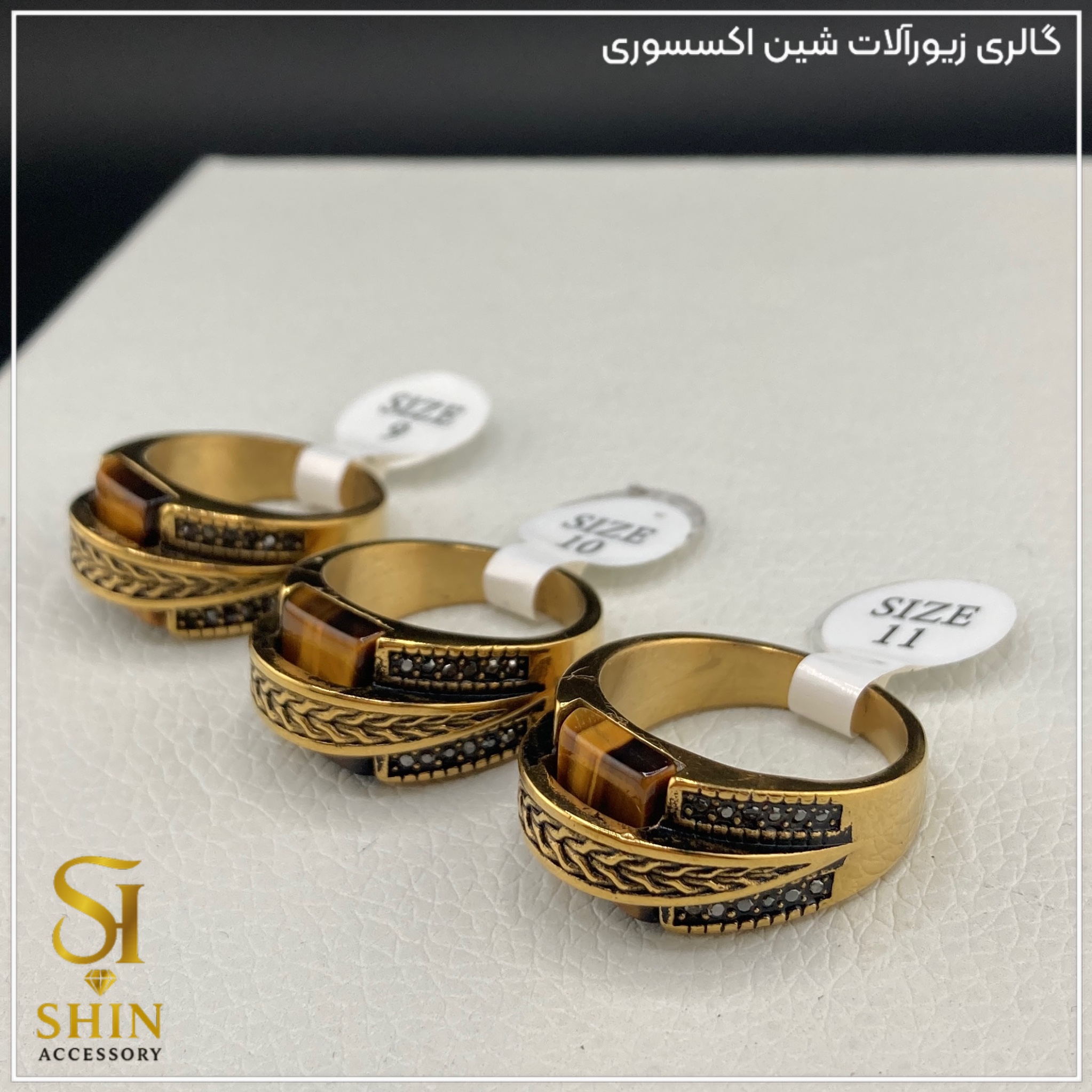 انگشتر مردانه کد am174