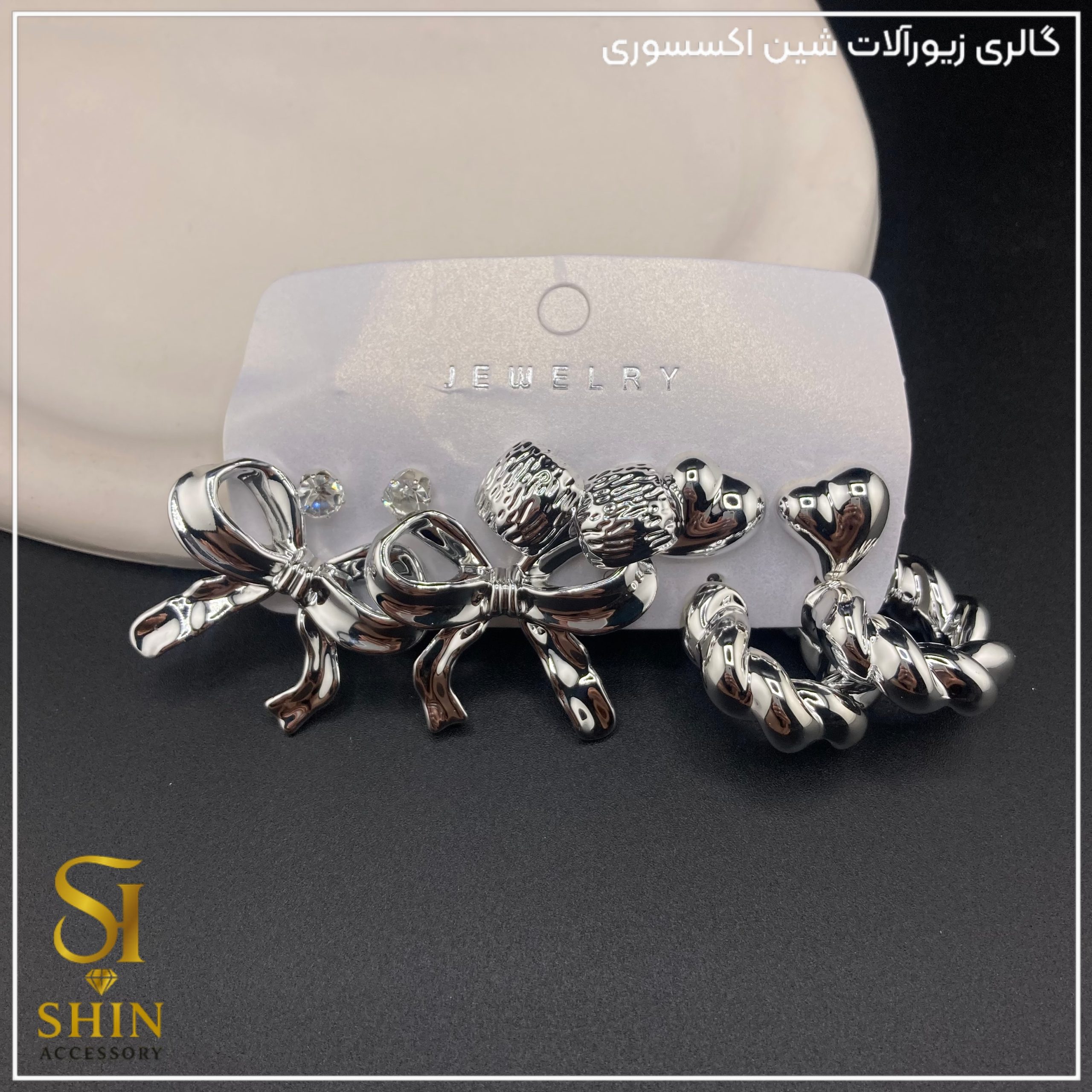 پک گوشواره شش تایی کدpgsh31