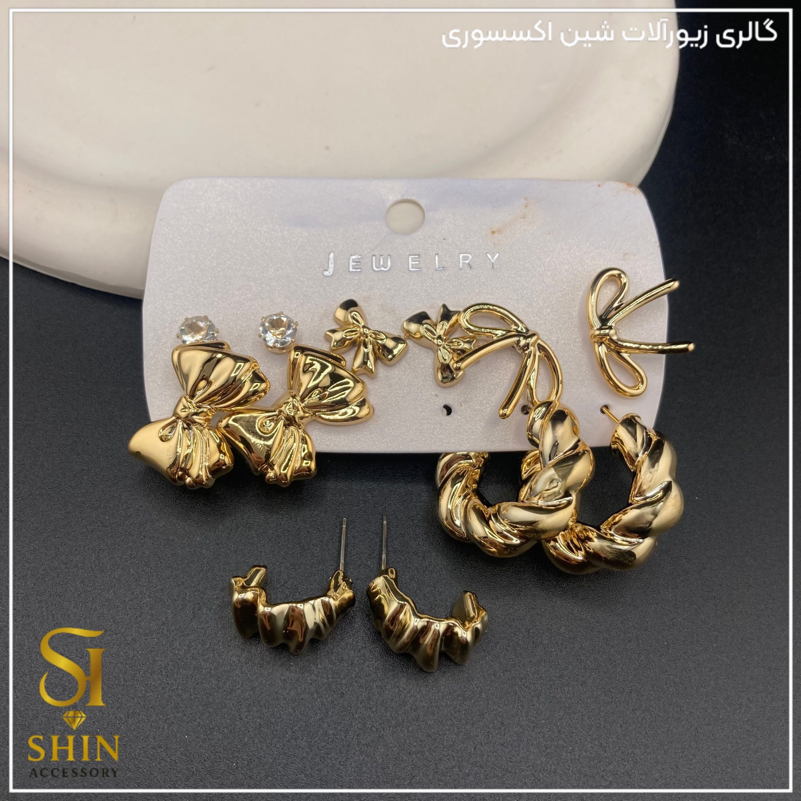 پک گوشواره شش تایی کدpgsh50