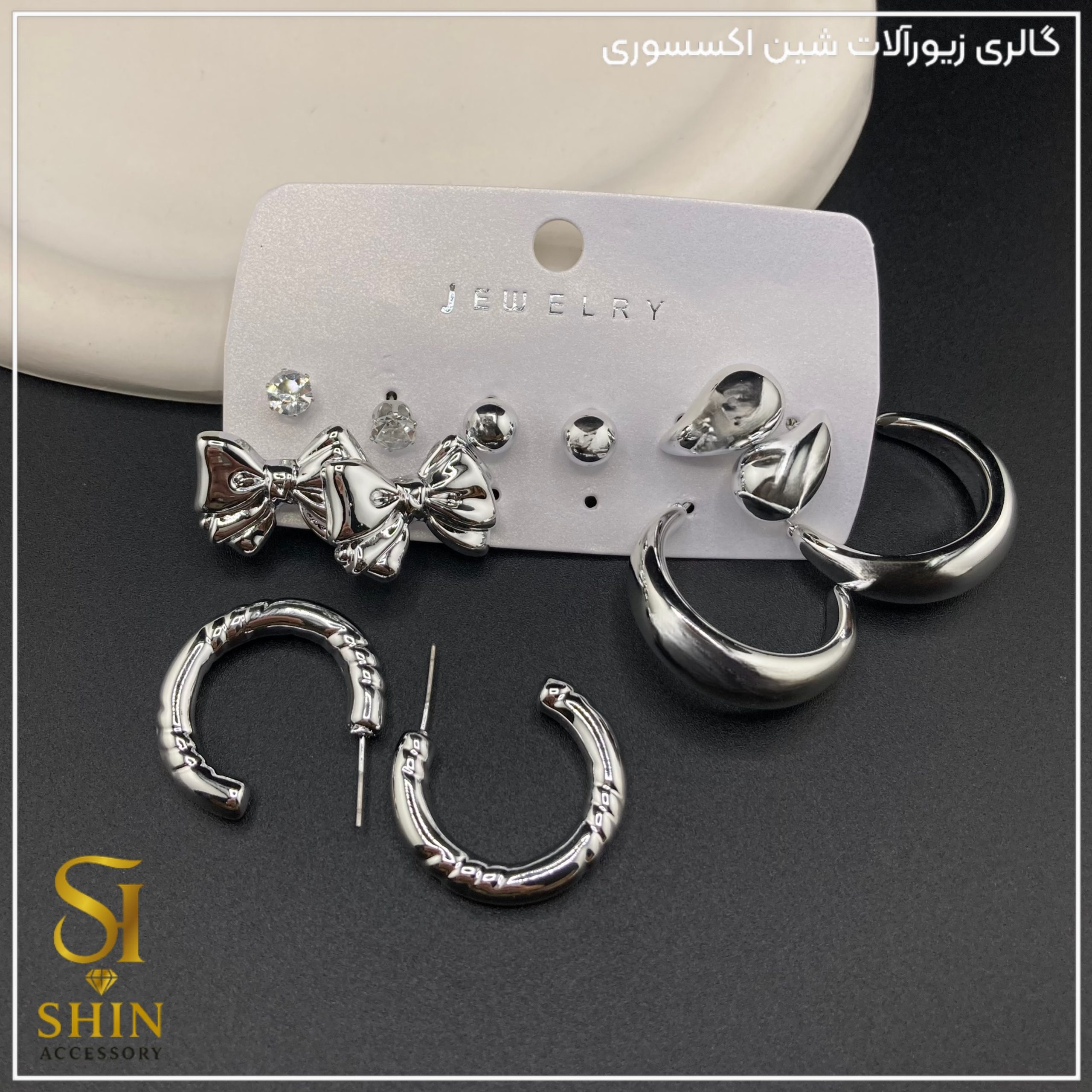 پک گوشواره شش تایی کد pgsh60