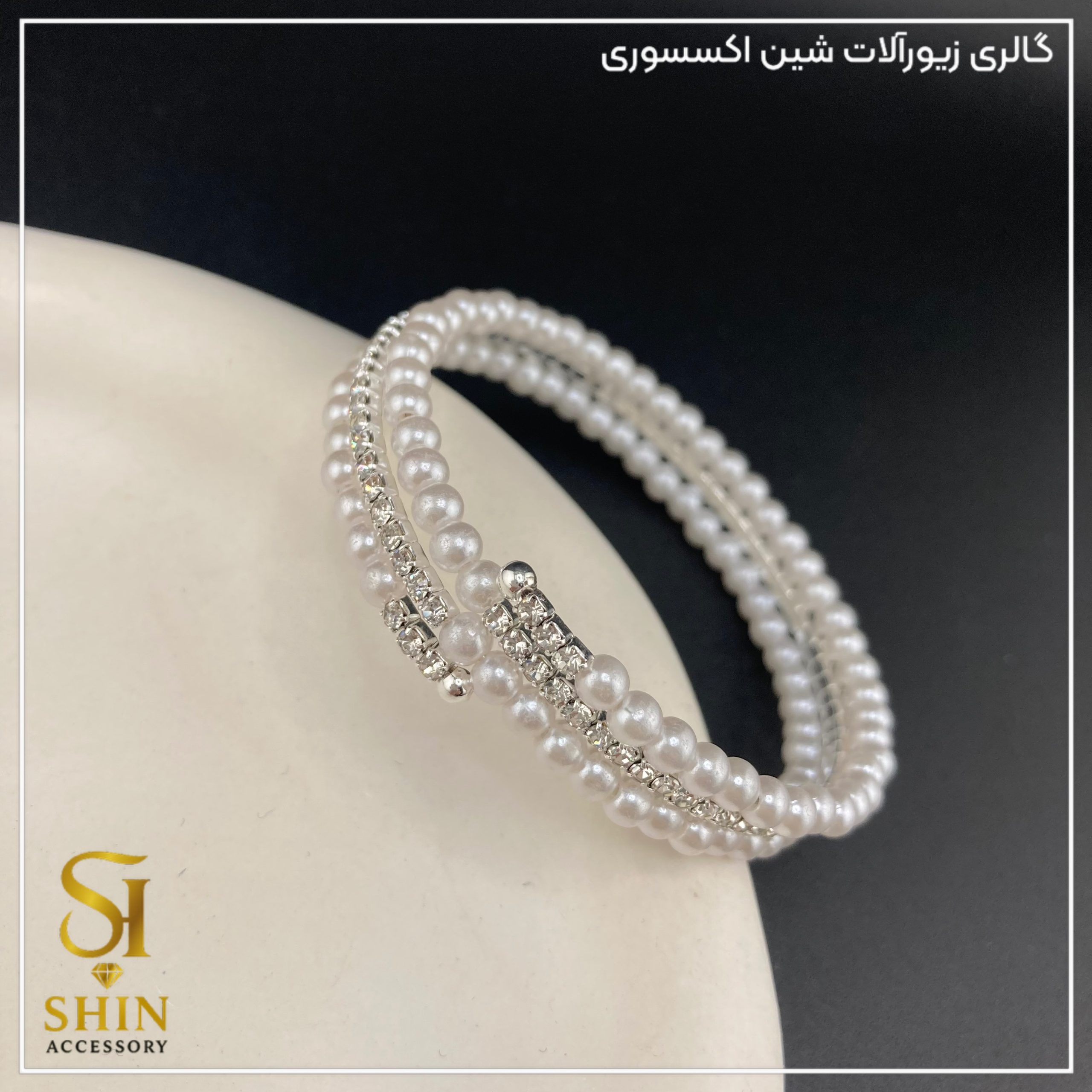 دستبند جواهری کد dzj453
