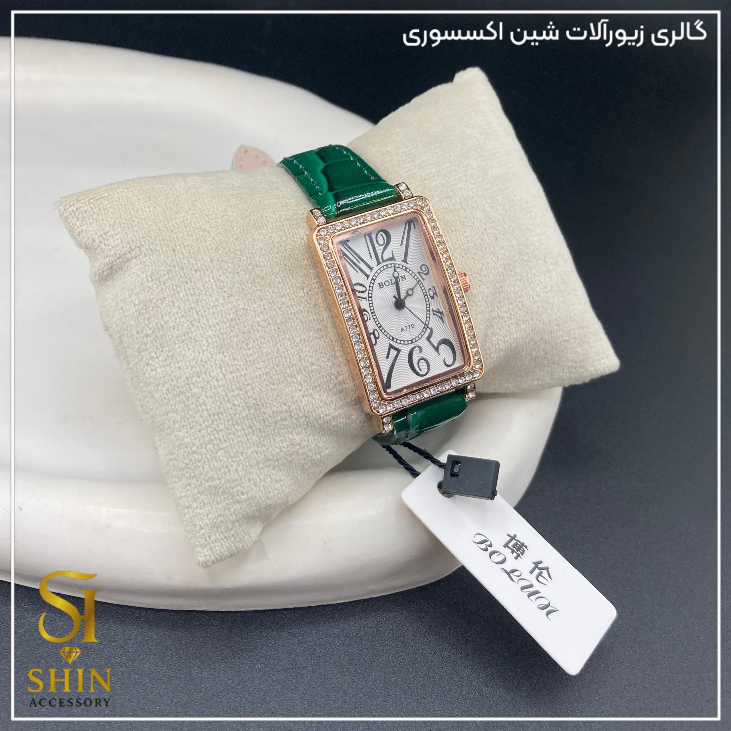ساعت چرمی زنانه bolun کد schb785