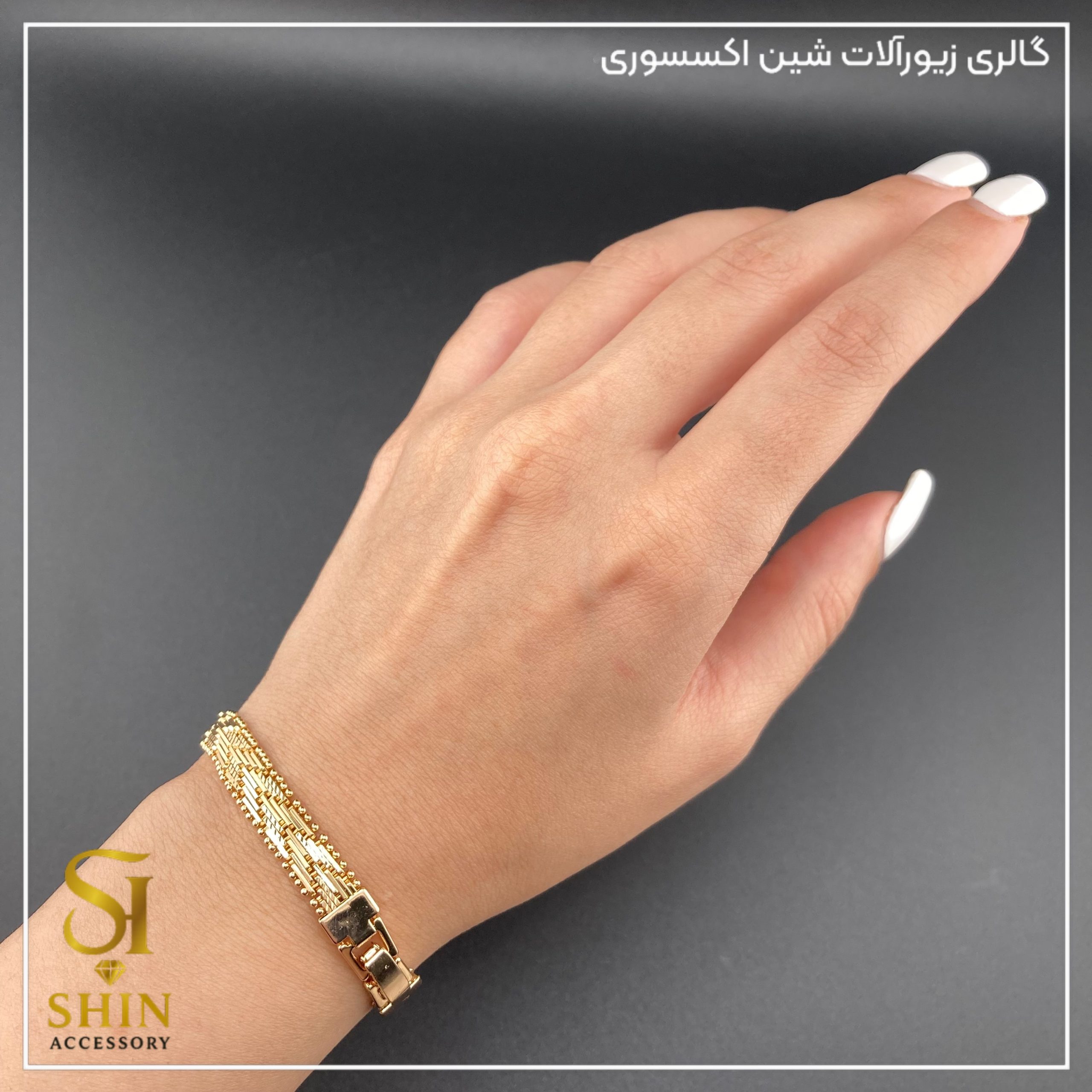 دستبند ژوپینگ جلفای باریک کد djx529